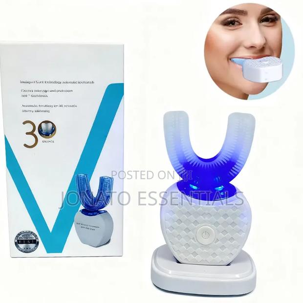 360 Electric Toothbrush U-Shaped Automatic Whitening Smart Brush - thumbnail 2