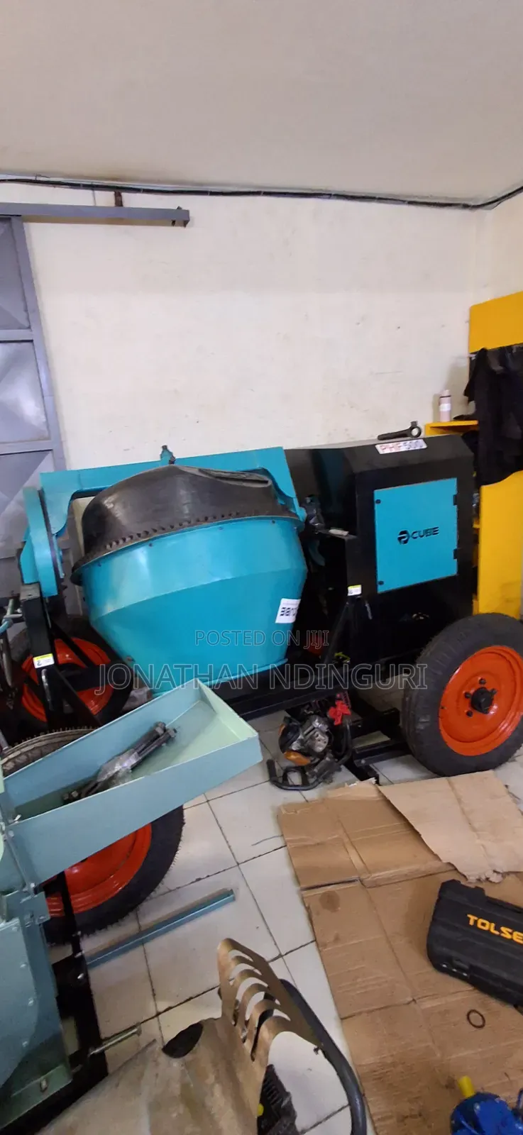 Heavy Duty Diesel Concrete Mixer