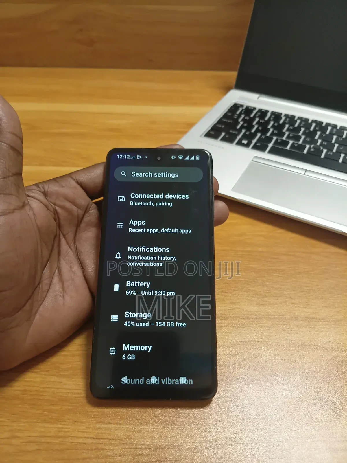 New HMD Crest 5G 128 GB Black