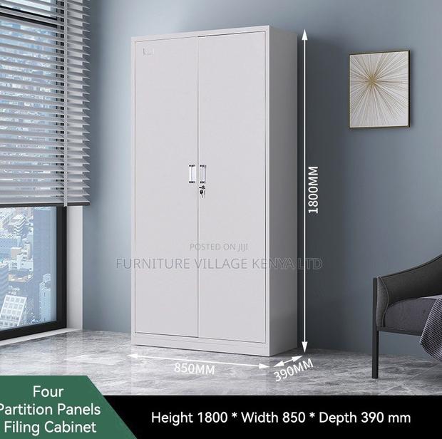 Lockable Heavy Duty Steel Storage Cabinet - thumbnail 3
