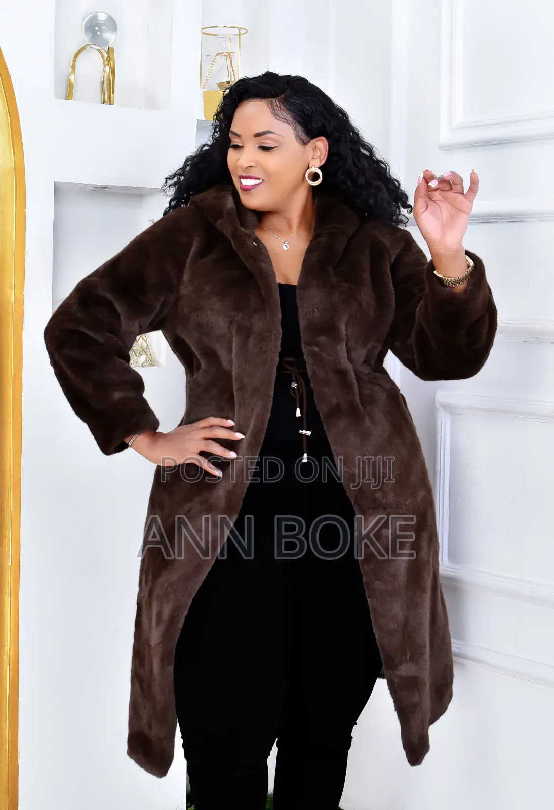New Arrivals Long Fur Coats Free Size Fits (44-52 )