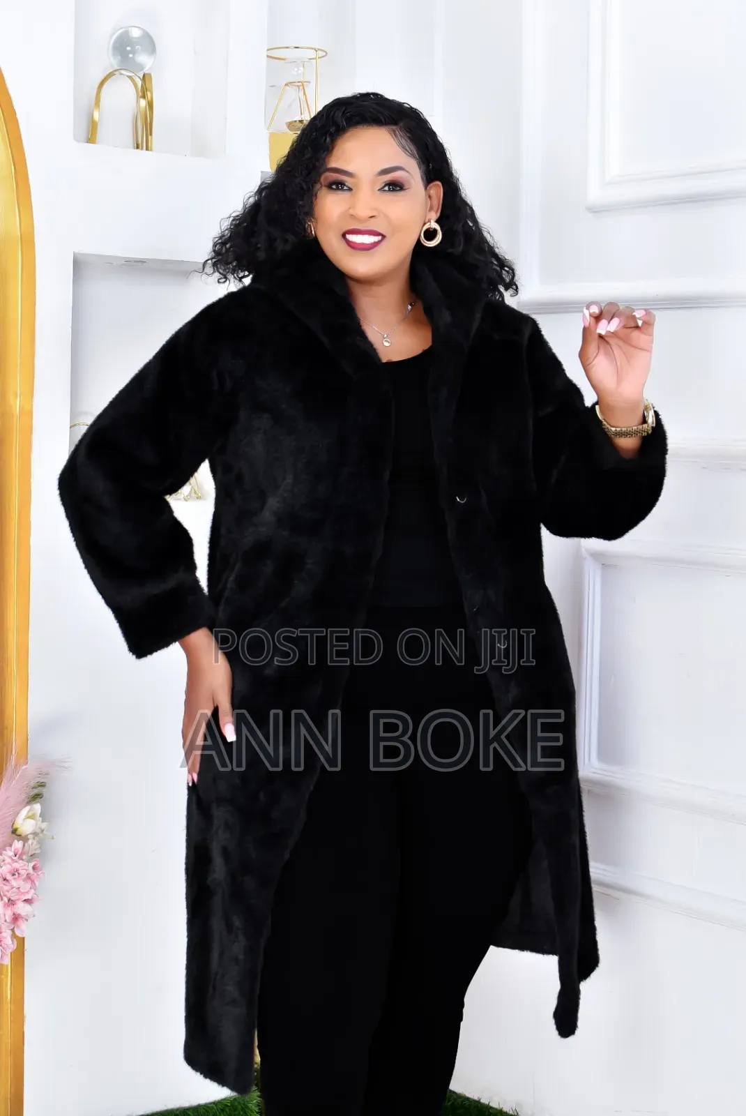 New Arrivals Long Fur Coats Free Size Fits (44-52 )