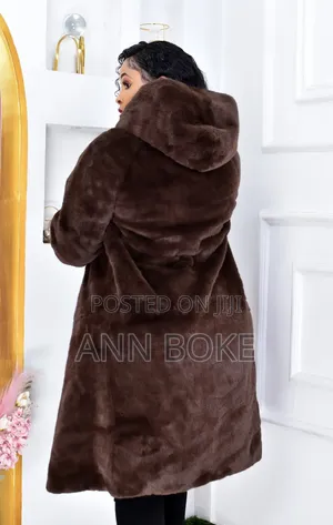 New Arrivals Long Fur Coats Free Size Fits (44-52 )