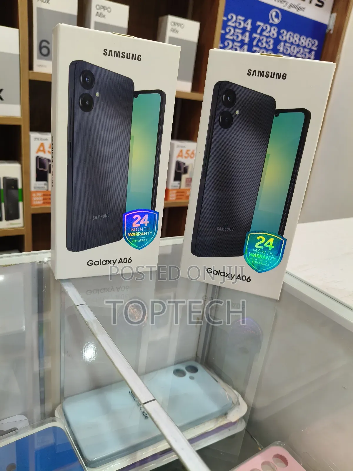 New Samsung Galaxy A06 64 GB Blue