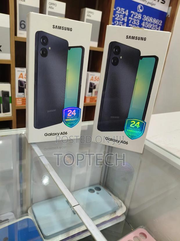 New Samsung Galaxy A06 64 GB Blue