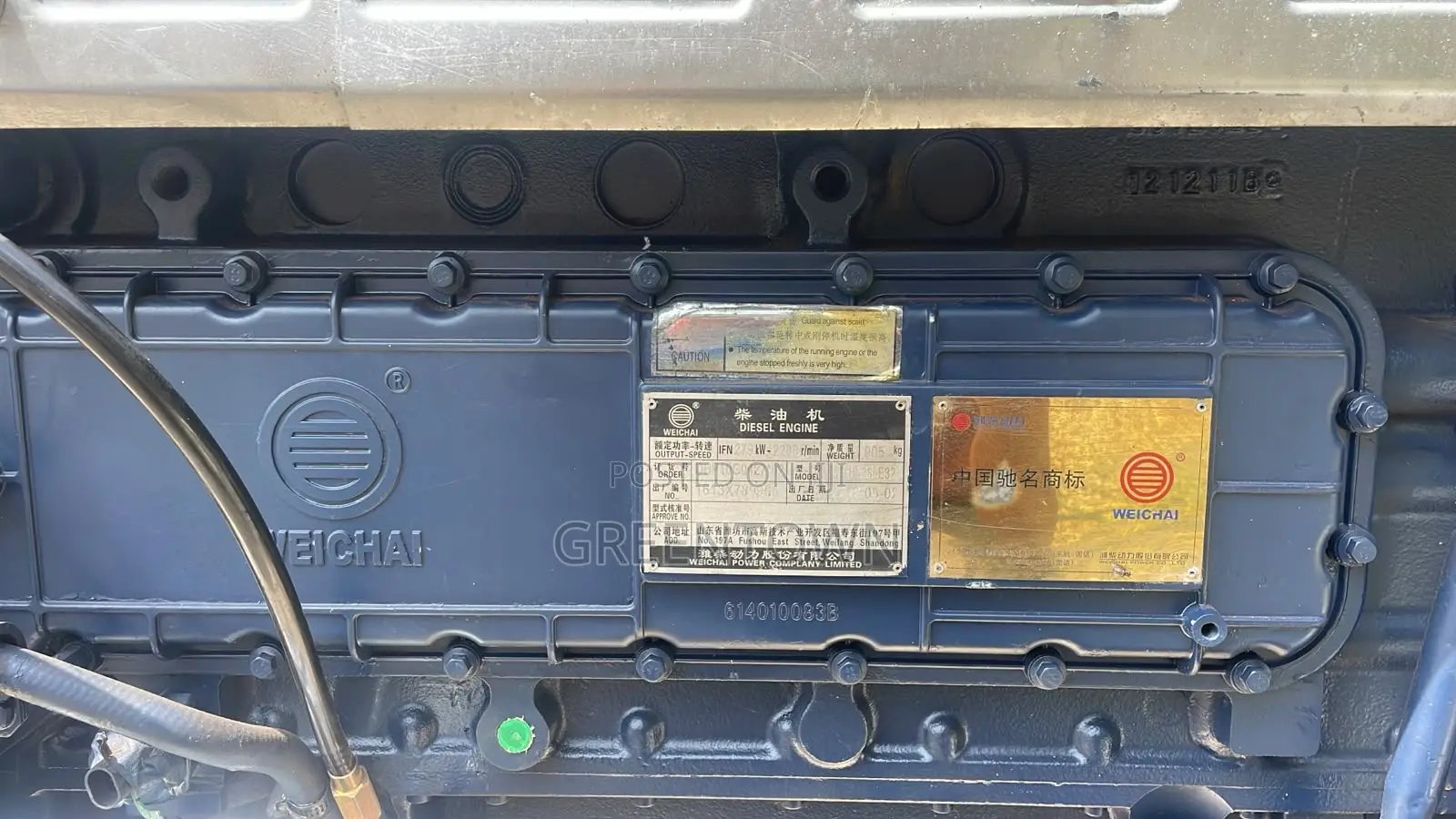 Weichai Wd10 Turbo Diesel Engine for Sale