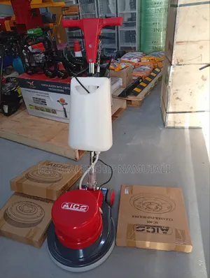 Industrial Floor Cleaning Polishing Machine With Water Tank Brush Set