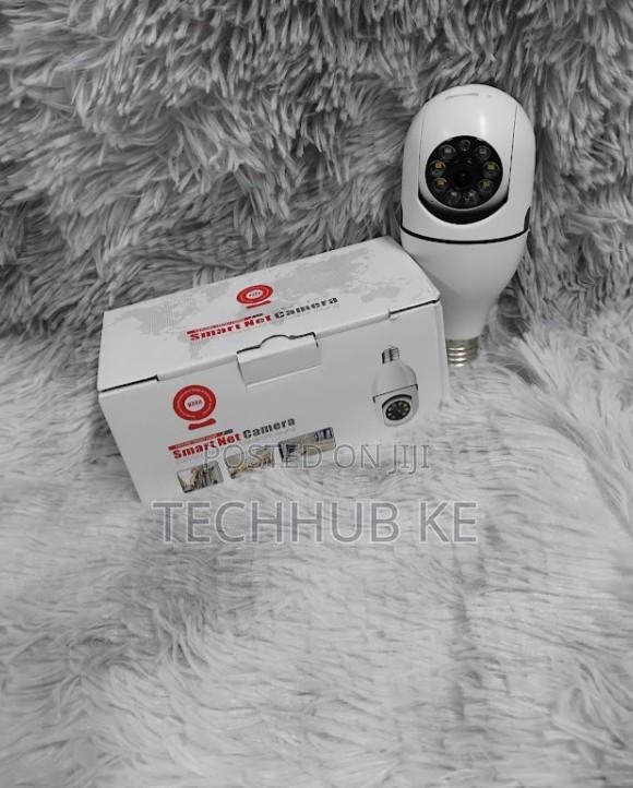Hidden Bulb Camera With Phone Monitoring Smart Indoor CCTV Camera