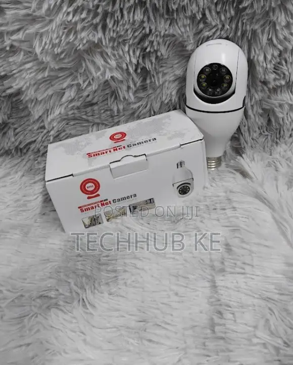Hidden Bulb Camera With Phone Monitoring Smart Indoor CCTV Camera
