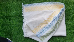 Luxury Embroidered Cotton Tableclothboho Chic Table Cover With Tassels