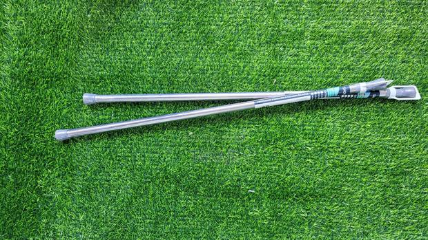 Heavy-Duty Adjustable Shower Rod No-Drill Spring Tension Curtain Pole