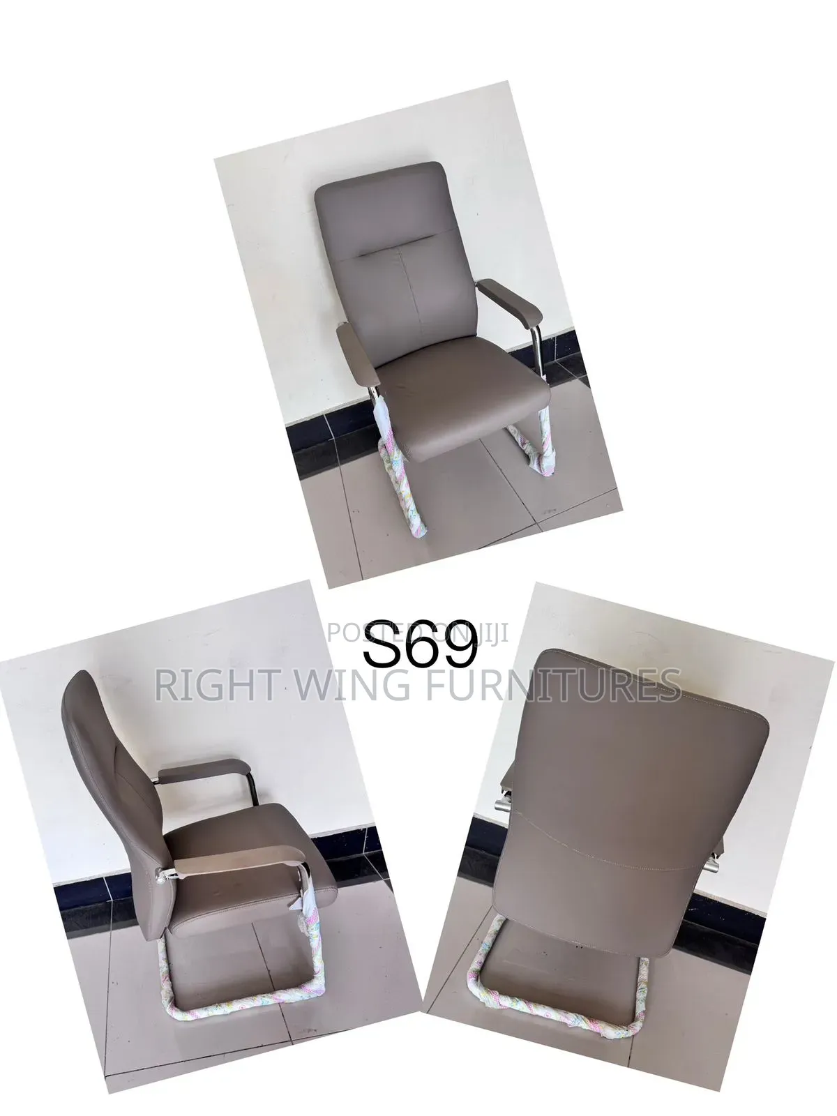 S69 Office Waiting Chair-Brand New