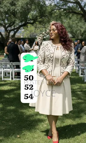 2 Pc Dress and Coat