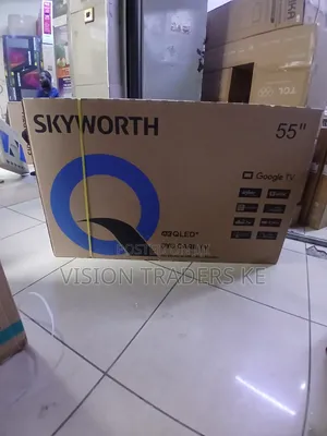 Skyworth 55 Inches Qled Smart Google Frameless Tv 55q6500g Ultra Hd 