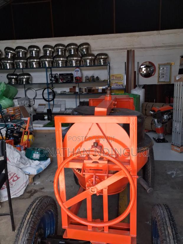 Portable Diesel Concrete Mixer – 500l - thumbnail 2