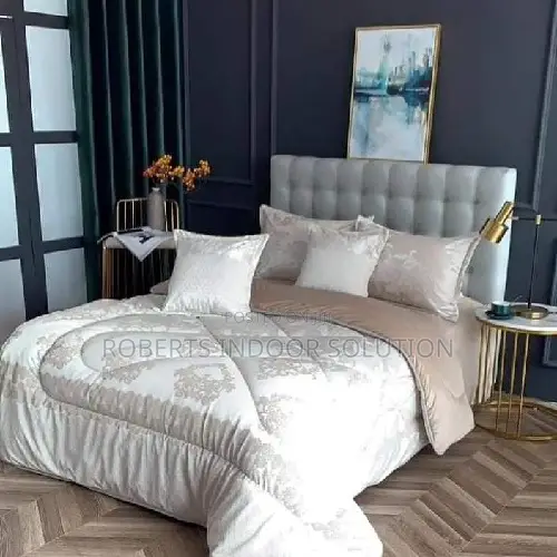 Glamour 6-Piece Fluffy Plush Silk Bed Set