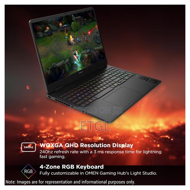 New Laptop HP Omen 16 8GB Intel Core Ultra 7 SSD 1T - thumbnail 2