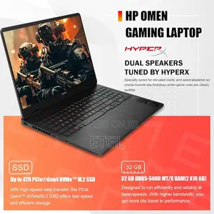 New Laptop HP Omen 16 8GB Intel Core Ultra 7 SSD 1T