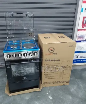 Smart Pro 50×55 Standing Cooker (3 Gas + 1 Electric)