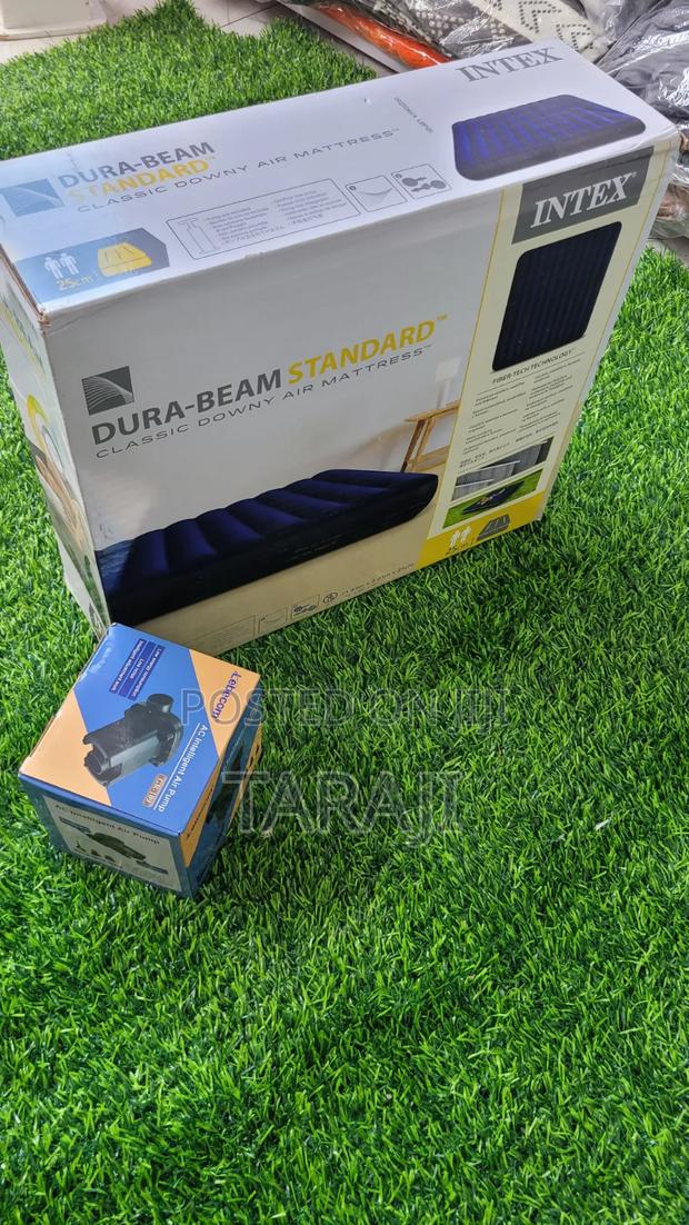 Premium Inflatable Air Mattress – Heavy-Duty Waterproof Blow-Up Bed - thumbnail 4