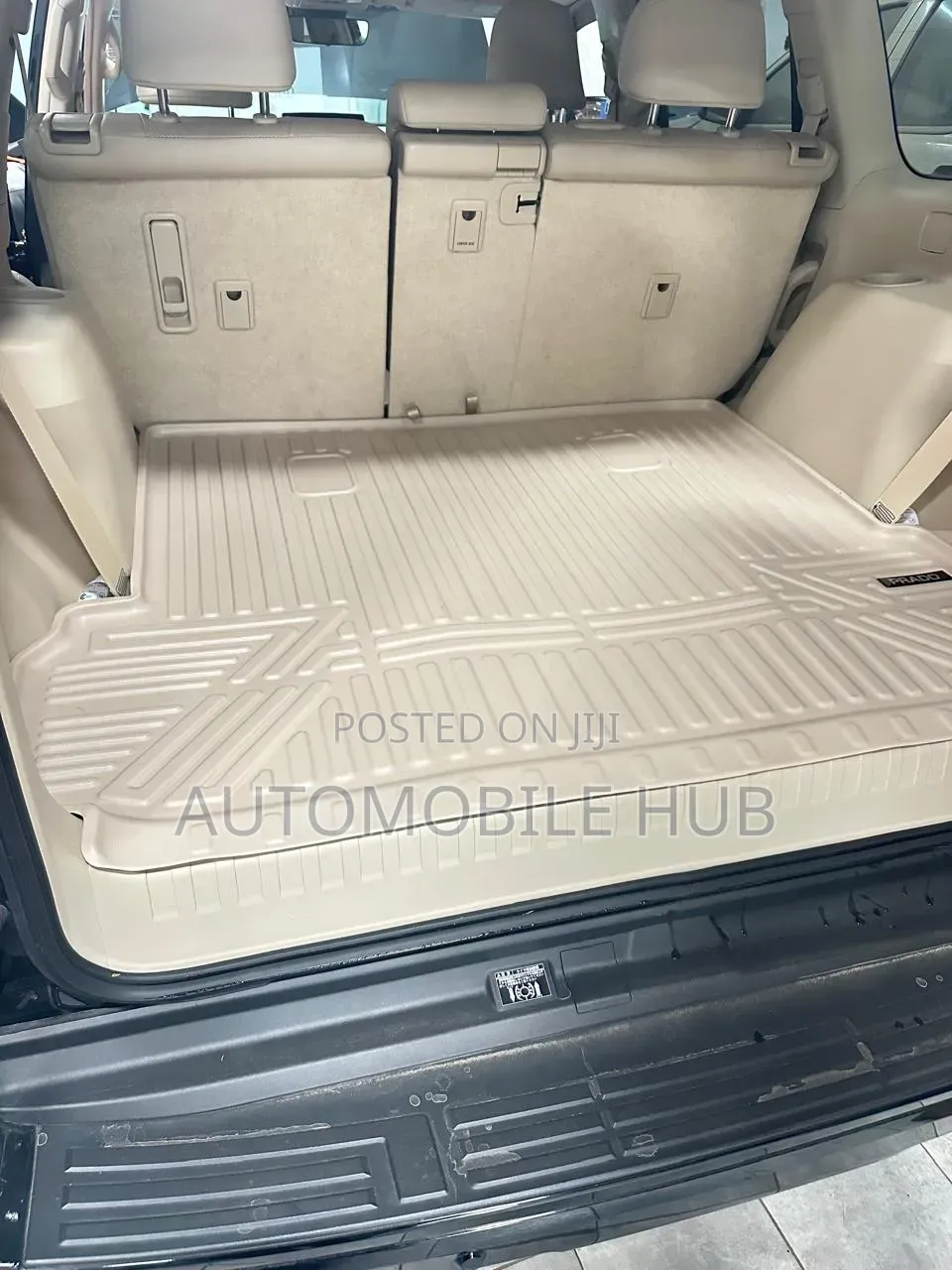 Toyota Prado 150 Beige Boot Mat