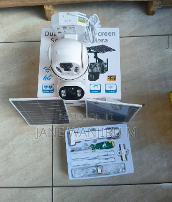 . .Smart Solar PTZ Camera 6mp