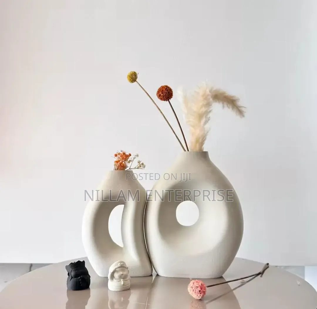 2 in 1 Decorative Doughnut Vase