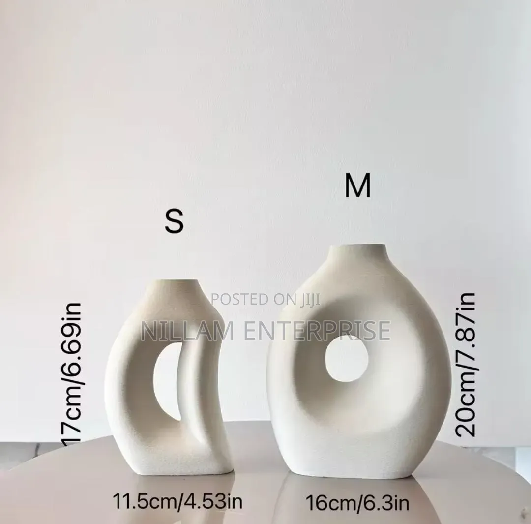 2 in 1 Decorative Doughnut Vase
