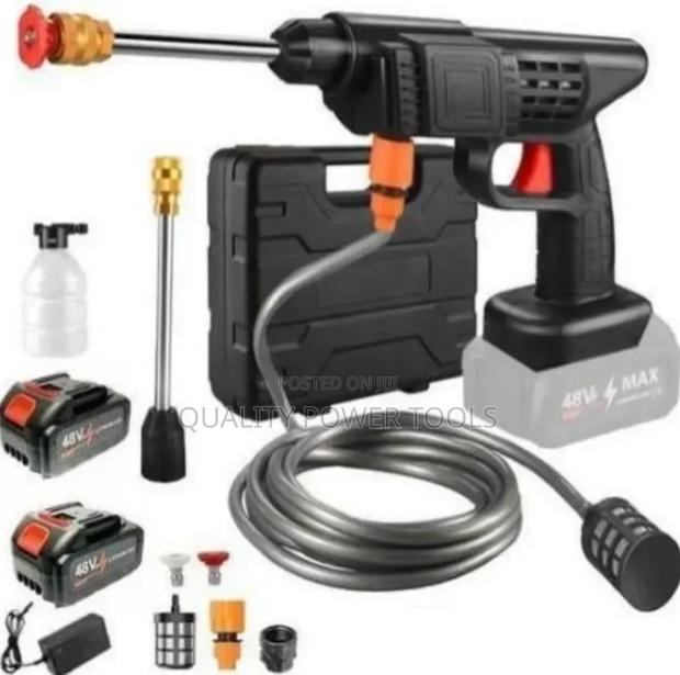 High Pressure Portable, Rechargeable Cordless Car Washer