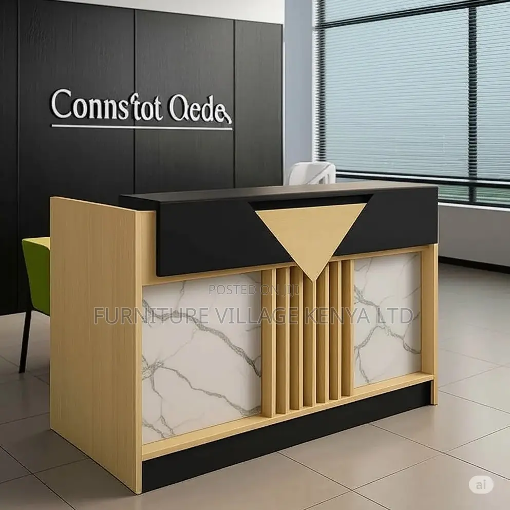 1.8m Modern Wooden Office Front Counter