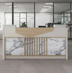 1.8m Modern Wooden Office Front Counter