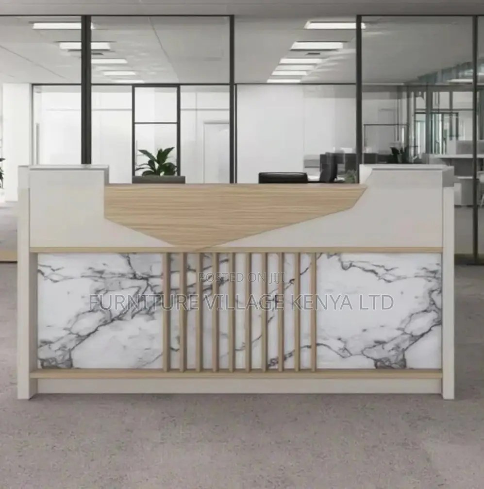 1.8m Modern Wooden Office Front Counter
