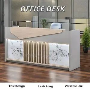 1.8m Modern Wooden Office Front Counter