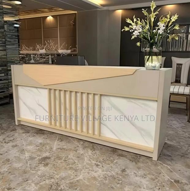 1.8m Modern Wooden Office Front Counter - thumbnail 9