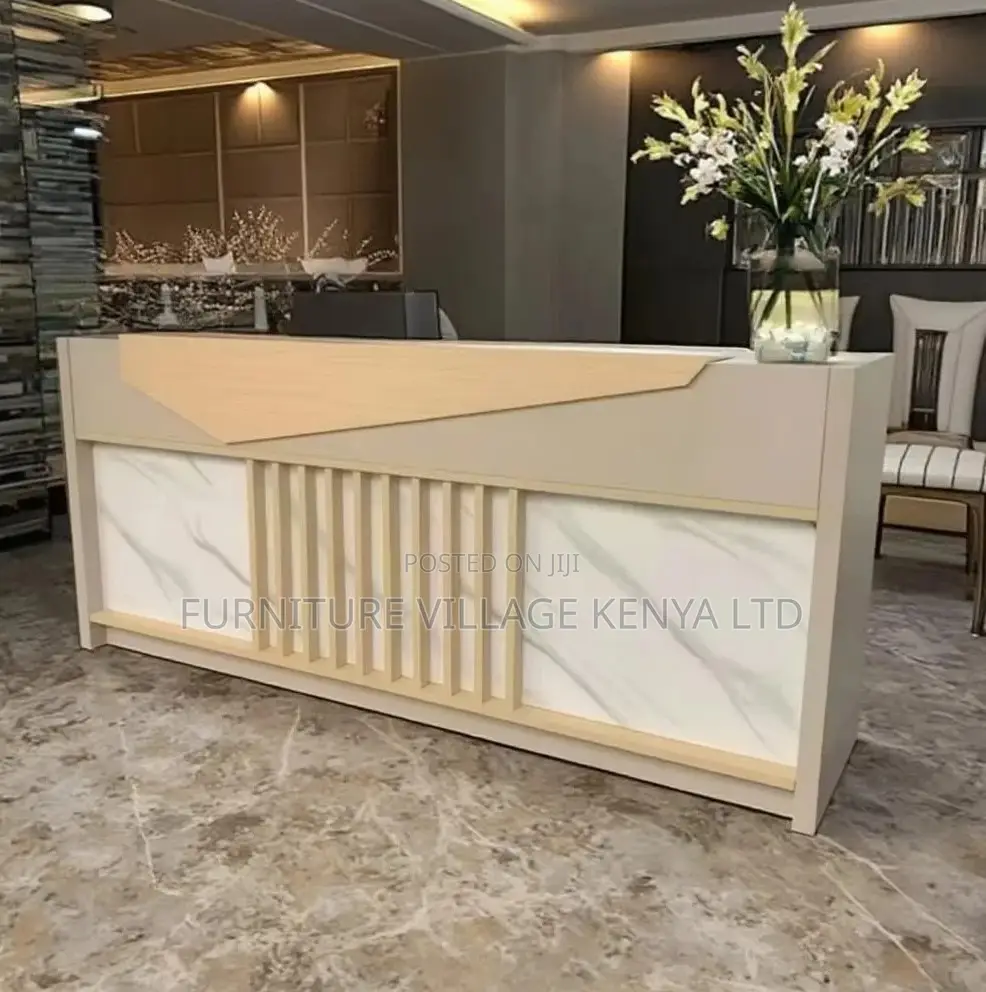 1.8m Modern Wooden Office Front Counter