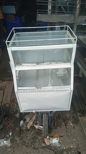 Heavy Duty Mild Steel Double Decker Eggs Trolley.