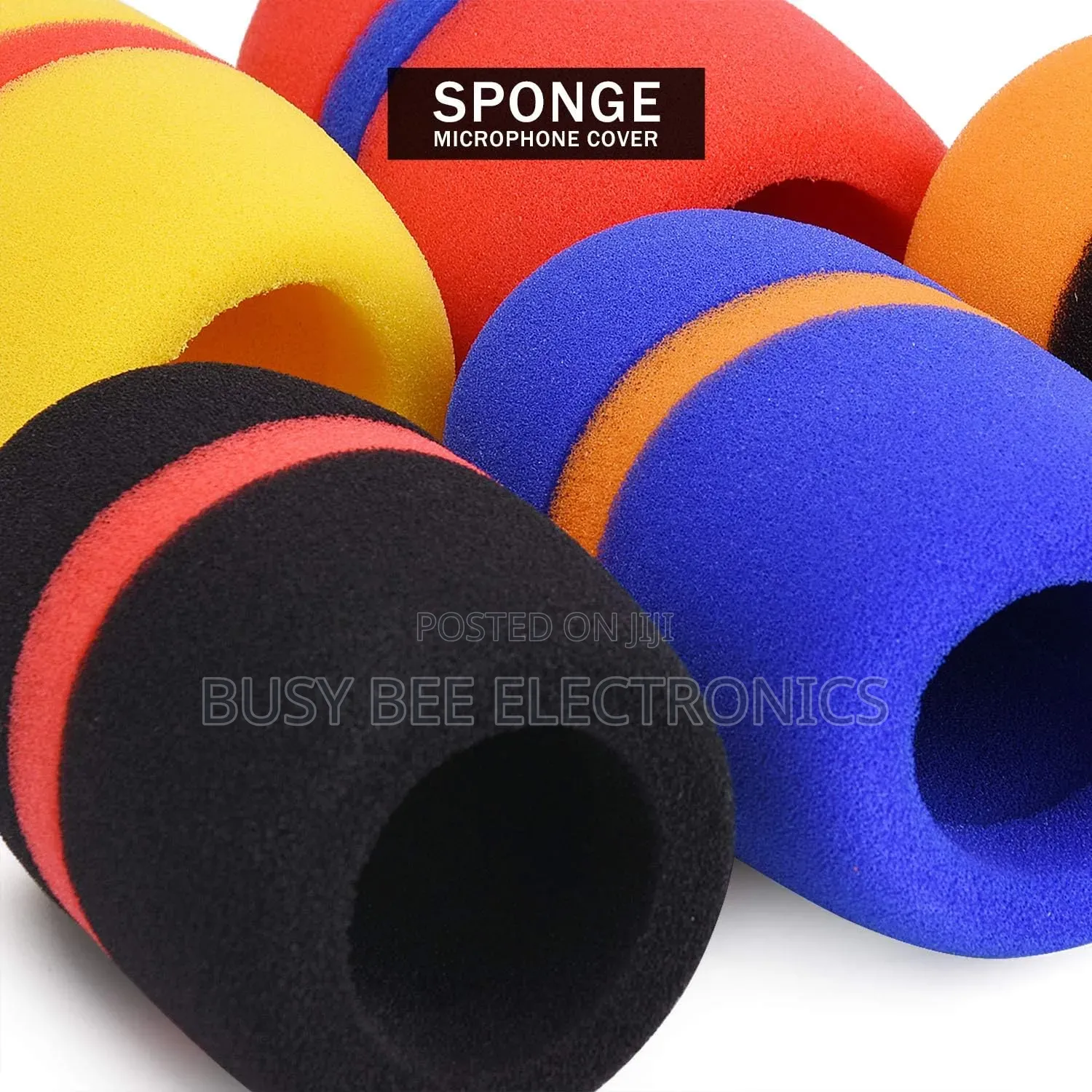 Colorful Foam Microphone Cover