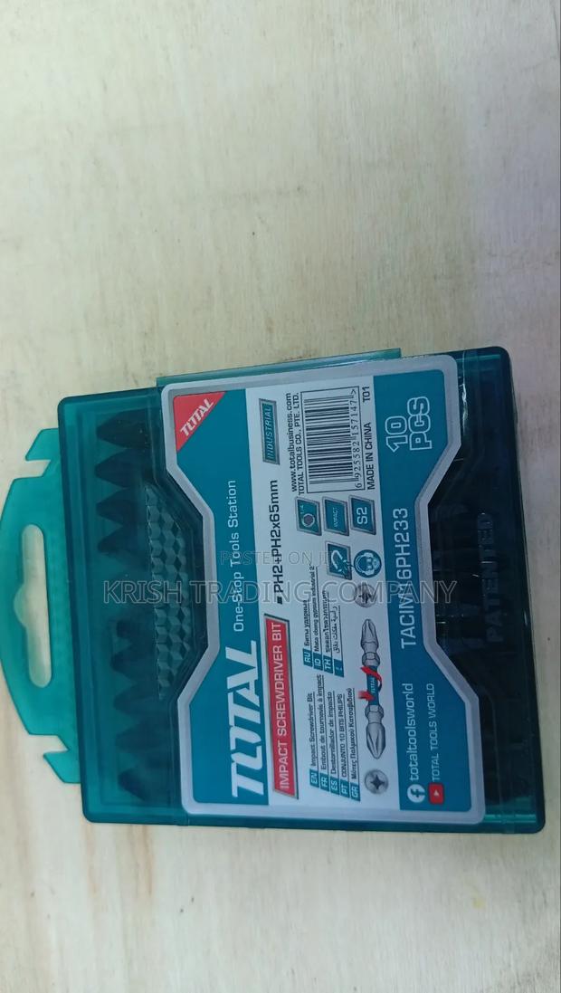 10pcs Total Star-Star Impact Screwdriver Bit Set