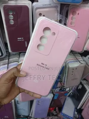 Xiaomi Rm 15 Soft Silicone Phone Case in Pink