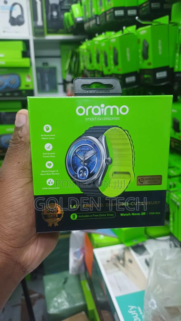 Oraimo Watch Nova 2r 1.43" Amoled 35-Day Standby Smart Watch