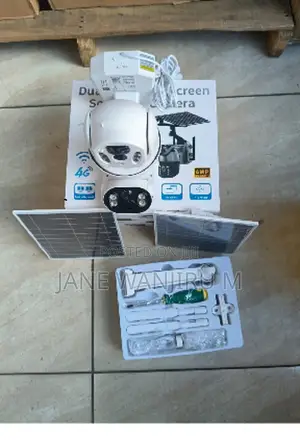  at Dual Lens Solar Camera With Color Night Vision Zoom