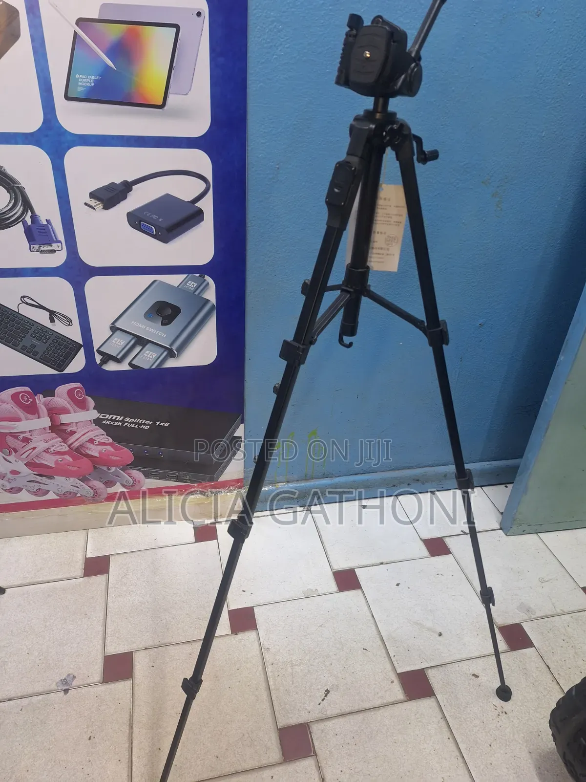 3mtrs Heavy Camera Tripod Stand