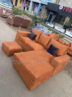 Five Seater Mini L Shape Sofas