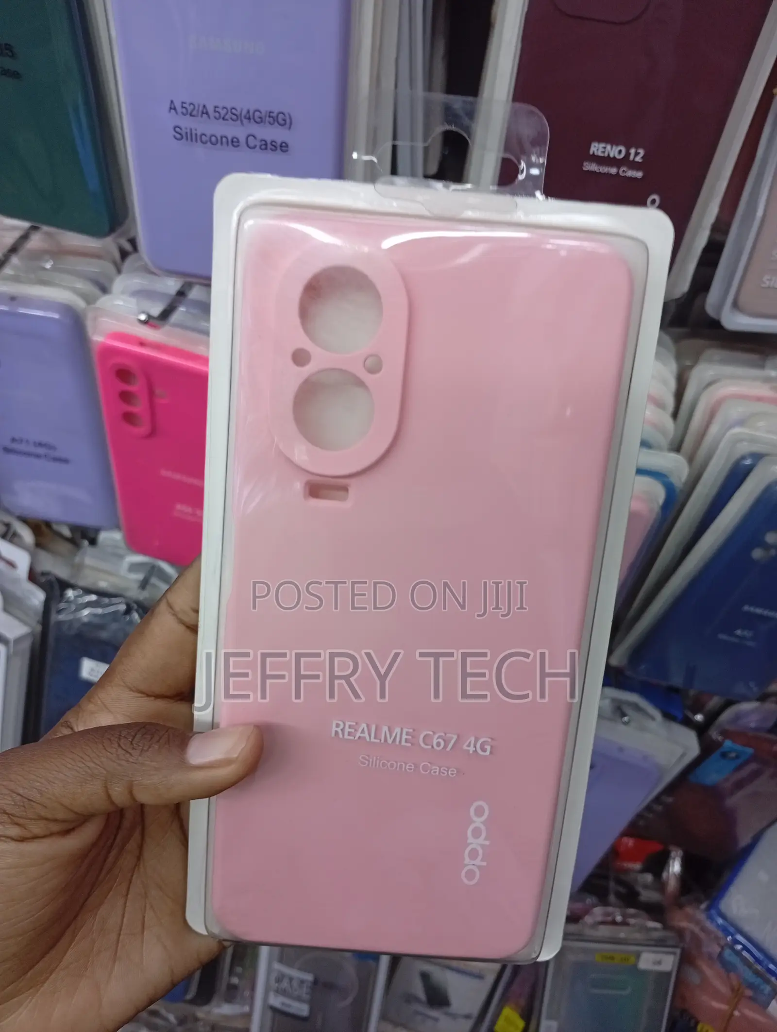 Realme C67 4g Distinctive Elongated Oval Camera Cutout Cover