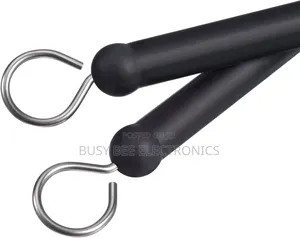Comfortable Rubber Handles 1 Pair Retractable Wire Drum Brushes