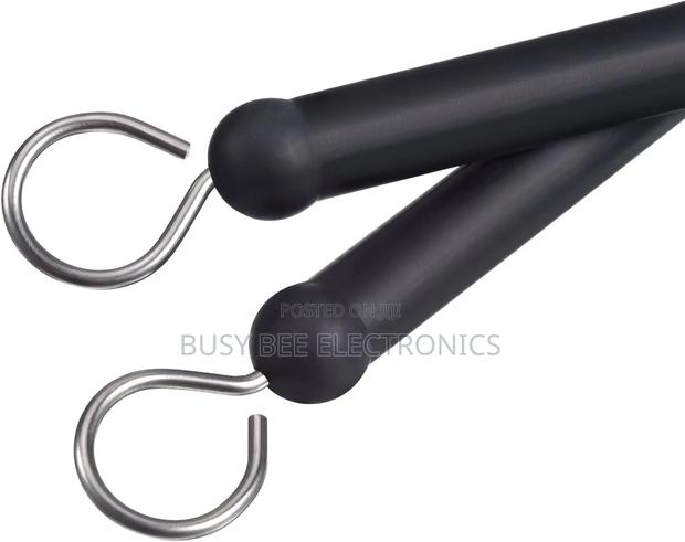 Comfortable Rubber Handles 1 Pair Retractable Wire Drum Brushes - thumbnail 3