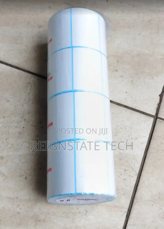 Barcode Stickers 40mm By 60mm – 800 Pieces Thermal Label Roll