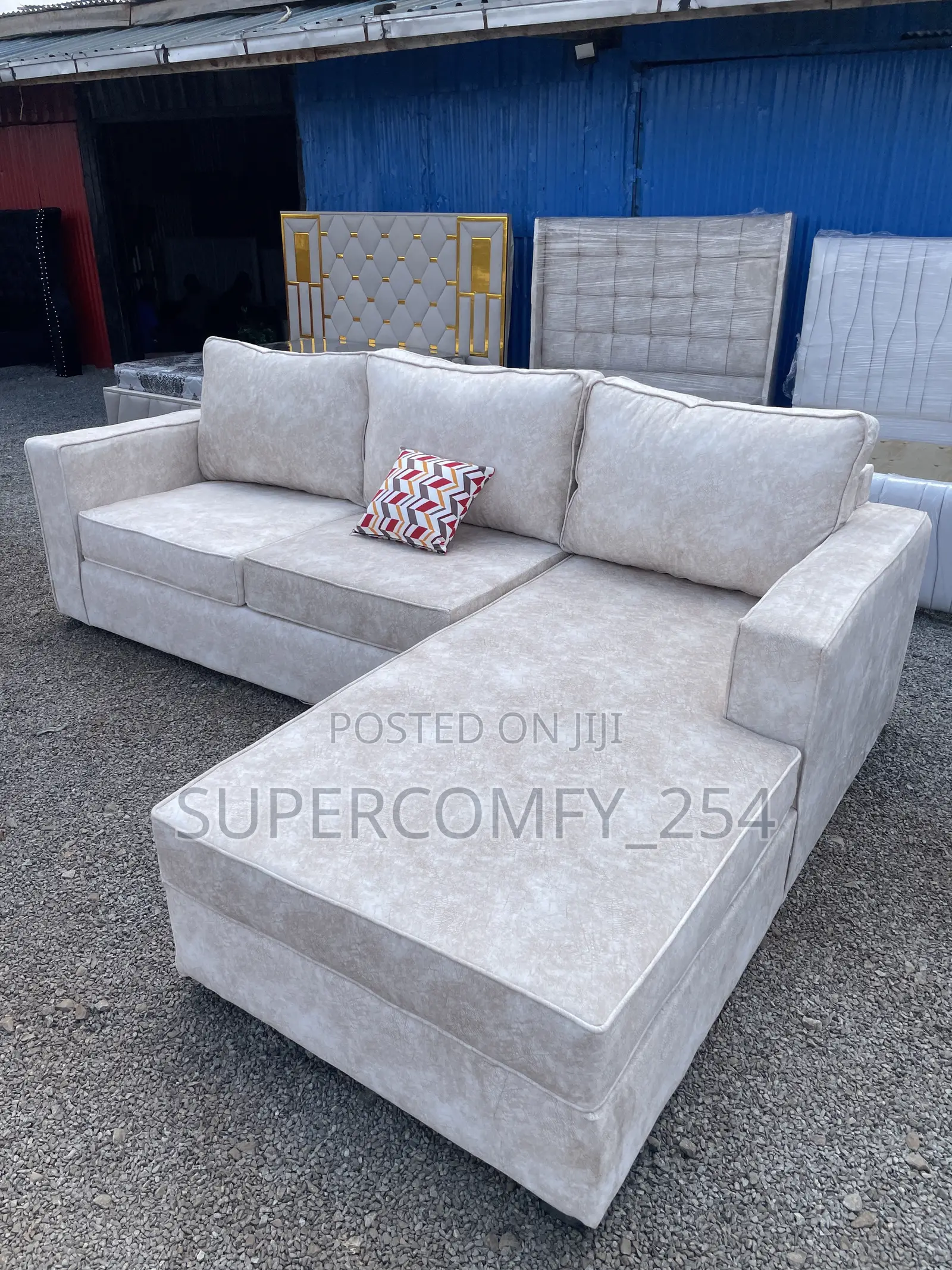 L ~ Shape Corner Sofa