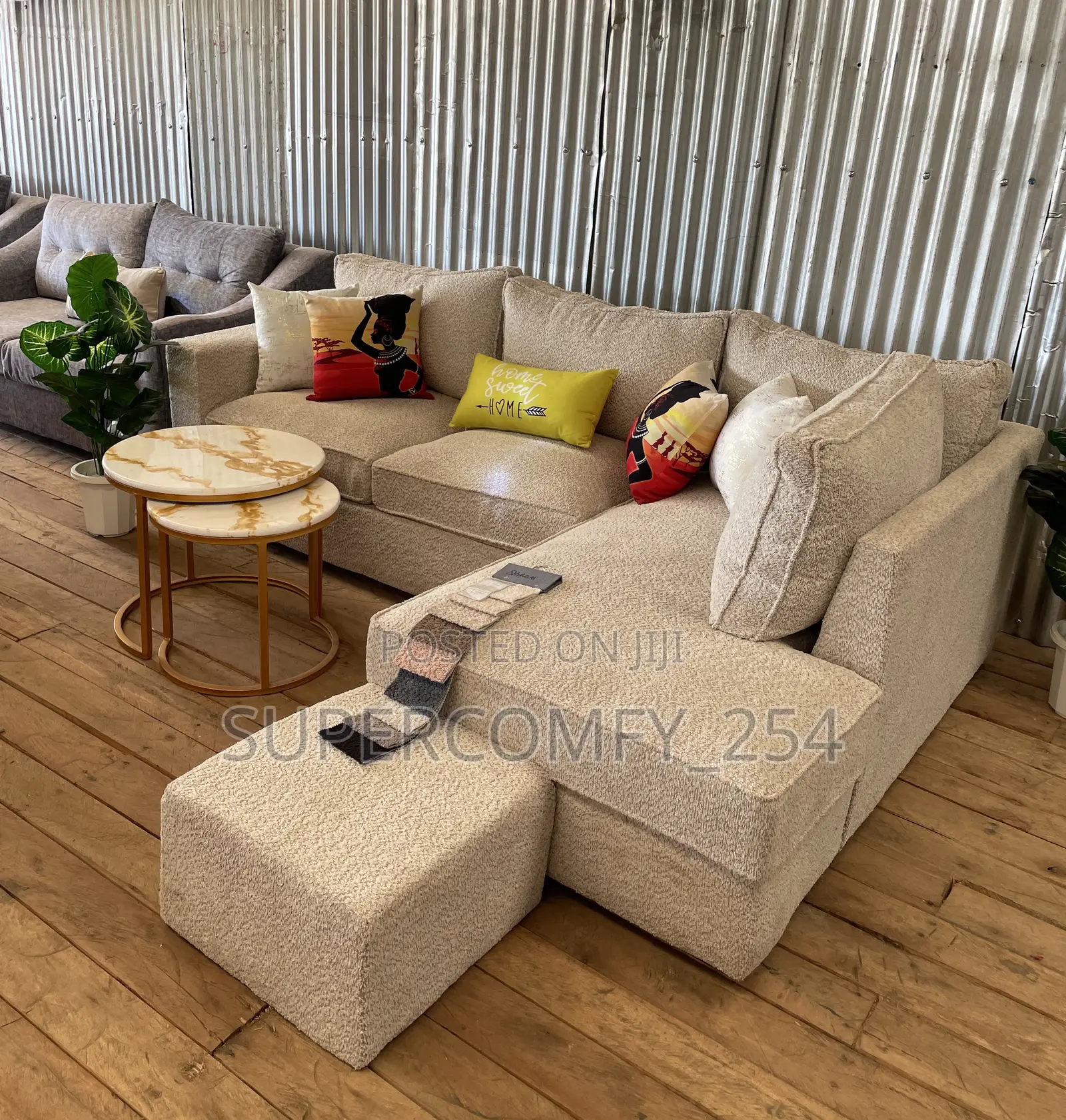 L ~ Shape Corner Sofa