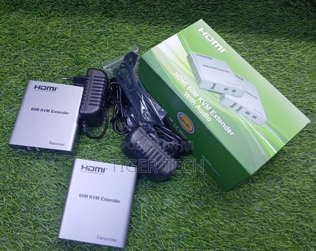 Digital Signage 60m Hdmi Usb KVM Extender Over Cat5e/Cat6 Extender - main view